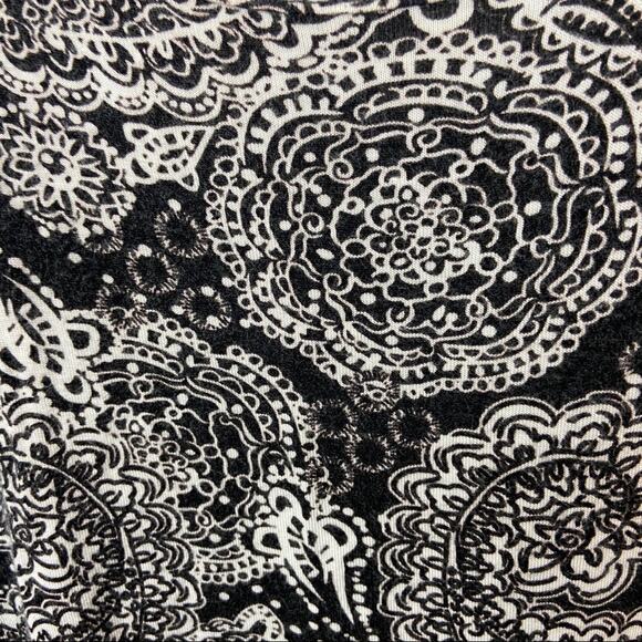 Gypsy Warrior Mini Dress Women Size Small Paisley Print Bell Sleeve Whimsygoth - Picture 7 of 14